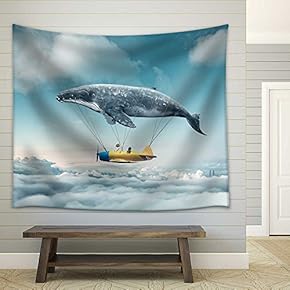Take Me to The Dream - Fabric Wall Tapestry Home Decor - 51x60 inches