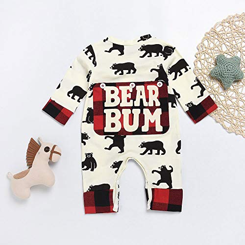 image for Kehome Baby Baby Boys' Girls Cotton Sleeper Pajamas,Kehome Long Sleeve