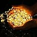 Qedertek Solar Flower String Lights, Cherry Blossom 22ft 50 LED Waterproof Outdoor String Lights for Patio,Lawn,Garden,Holiday and Festivals Decorations ( Warm White)