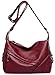 Covelin Women's Medium Retro Sling Shoulder Bag from, Soft Faux Leather Handbag