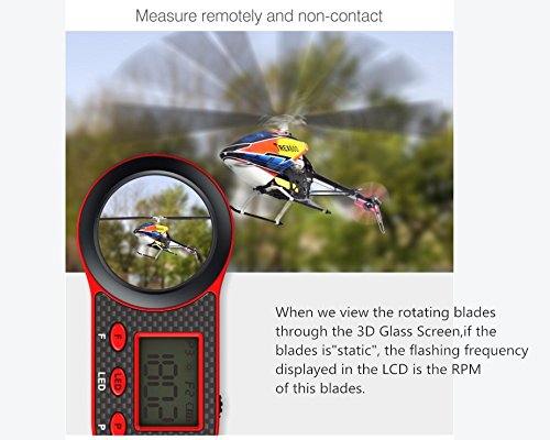 SKYRC Helicopter Optical Tachometer- Measure RPM of Any Rotating Object - MinGDonG EXCLUSIVE - Thumbnail 5