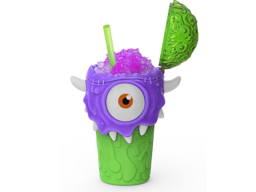 Slush Ice Maker | Monster Slush Ice Becher 240ml | Alternative zur Slush Maschine | Einfach Eis selber machen | Slushy Maker Becher