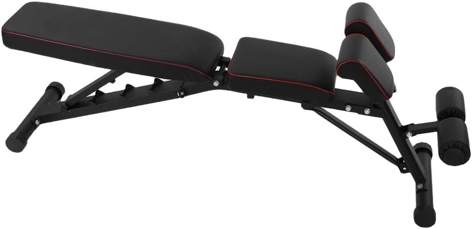 Giveyo Height-adjustable Multifunctional Exercise Abdominal Waist Extension Stool Multifunctional Roman chair dumbbell bench supine board combined fitness equipment