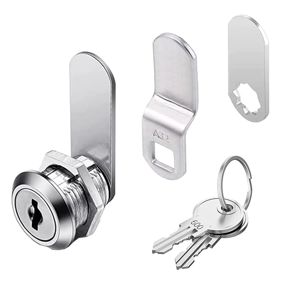 Generic Cabinet Lock - Drawer Lock with Key for Cupboard, Letterbox & Mailbox (16mm) — image 1