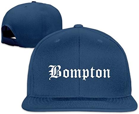 Rapper YG 400 Bompton Solid Snapback Baseball Hat Cap One Size Navy