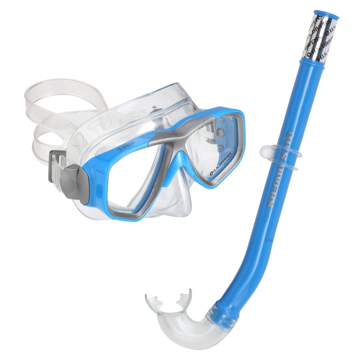 US.Divers Snorkeling & Diving Combo Java JR | Mask and snorkel | Children 6+ |Boys and Girls | UV Protection | Anti-fog and Anti-leak Lenses | Water Hiking | Snorkeling | 180° Panaramic Vision — image 1