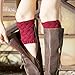 Loritta 2 Pairs Women Winter Crochet Knitted Boot Cuffs Toppers Short Leg Warmer