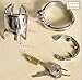 BDSM Stainless Steel Male Chastity Device Chastity cage Small with Anti-Off Rings Cock cage Penis Lock cb6000s (Ring 5.0cm)