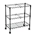 Safco 5278BL Mobile File, Two-Tier Large, Black