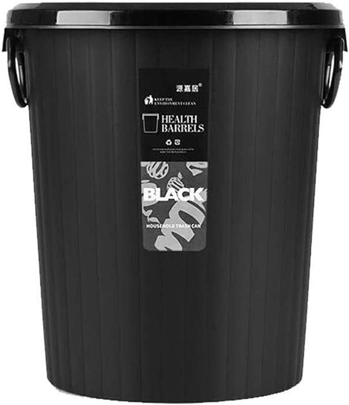 ZB Bote de Basura Moda Negro Moderno Cocina Bote De Basura, European