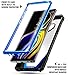Poetic Galaxy Note 9 Case, Guardian [Scratch Resistant Back] [360 Degree Protection] Full-Body Rugged Clear Hybrid Bumper Case with Built-in-Screen Protector for Samsung Galaxy Note 9 Blue