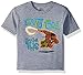 Disney Toddler Boys Moana Short Sleeve T-Shirt, Heather Grey, 3T