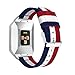 Fitbit Ionic Bands,liu nian Fine Woven Nylon Replacement Band Sport Strap [Adjustable] for Fitbit Ionic Smart Watch (A)