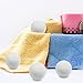Wool Dryer Balls by Homstek, 6 Pack, XL Size Premium Reusable Natural Fabric Softener, Reduce Clothing Wrinkles and Static, Shorten Drying Time