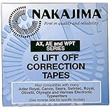 Lift Off Correction Tape. White. for Nakajima and