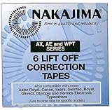 Lift Off Correction Tape. White. for Nakajima and