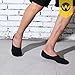 WANDER No Show Socks Mens 7 Pair Cotton Thin Non Slip Low Cut Men Invisible Sock 6-8/9-11/12-14