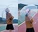 artSew Lightsaber Umbrella LED Laser Sword Light up Golf Umbrellas with 7 Color Changing in the Easy Grip Handle Golf Umbrellas Sword Light up Changing on the Shaft Built in Torch at Bottom (Transpar