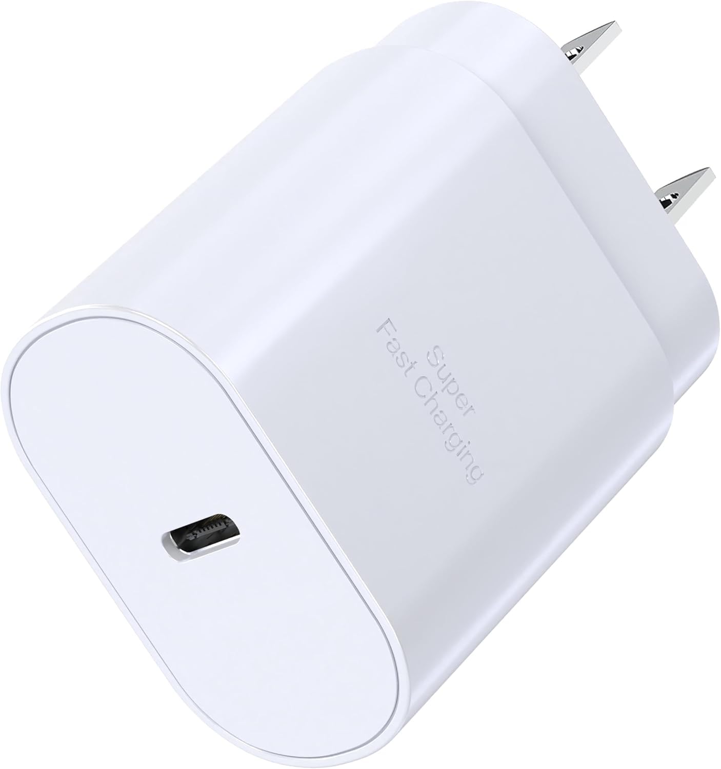TT&C USB C Block 30W PD Super Fast Charger Type C Plug Cube Wall Adapter Power Brick Compatible with iPhone 17, 17e, 17 Pro Max, 16, 16e, 15, 14, 13, 12, iPad, mini, Galaxy S26 S25, S24
