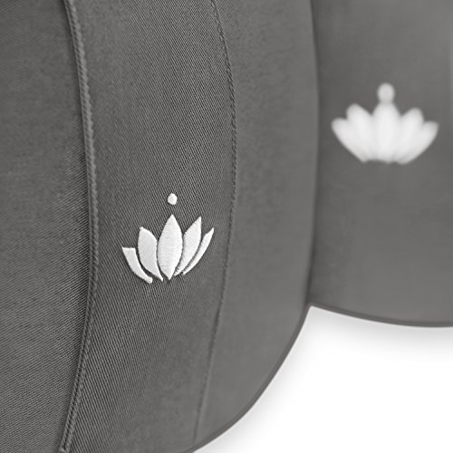 Lotuscrafts-Meditation-Cushion-High-LOTUS-Height-20-cm-Spelt-Filling-Washable-Cover-Organic-Cotton-Floor-Cushion-Meditation-Yoga-Cushion-Meditation-Pillow-Yoga-Pillow-GOTS-Certified