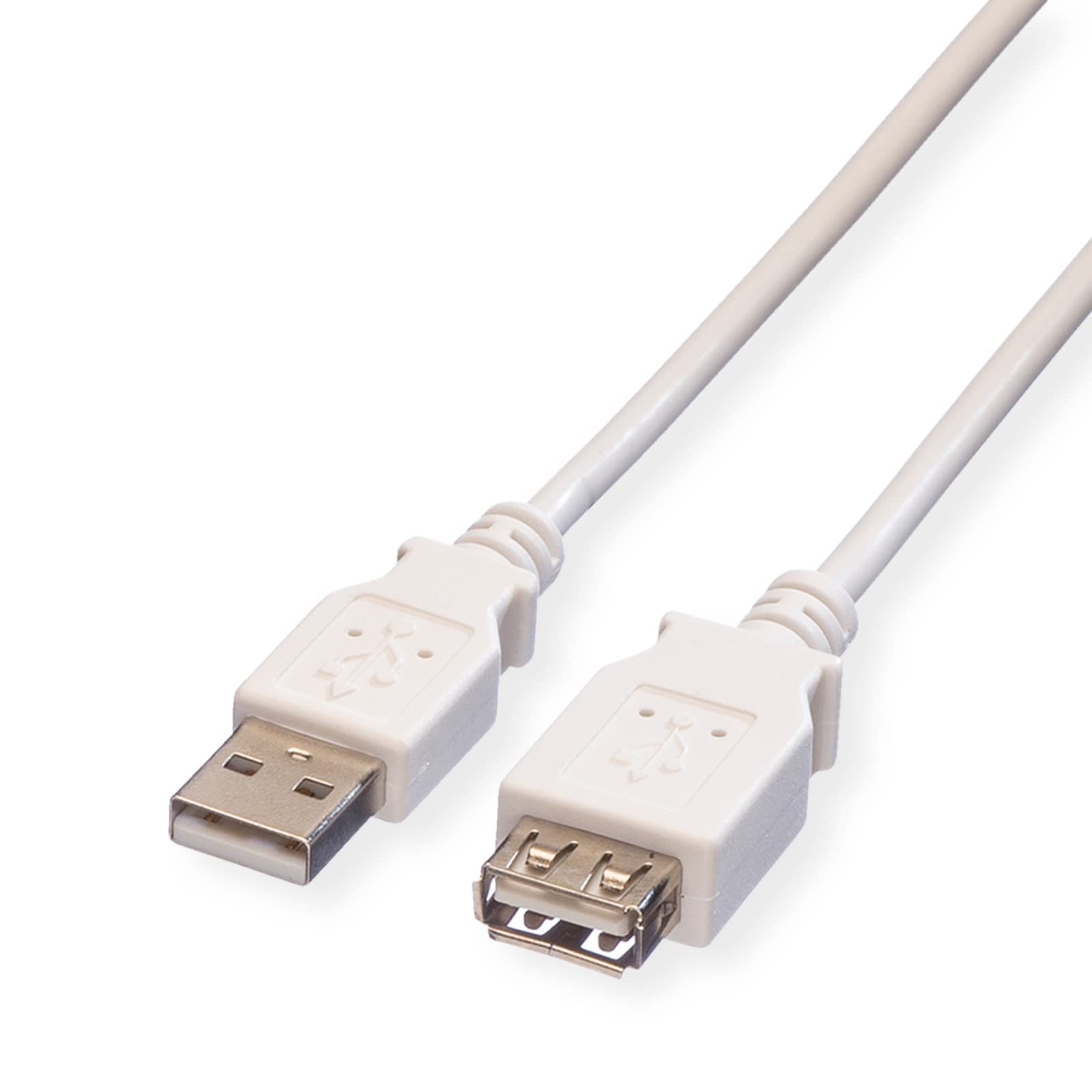 Value | USB 2.0 Cable | A | Male/Female | White | 3 m