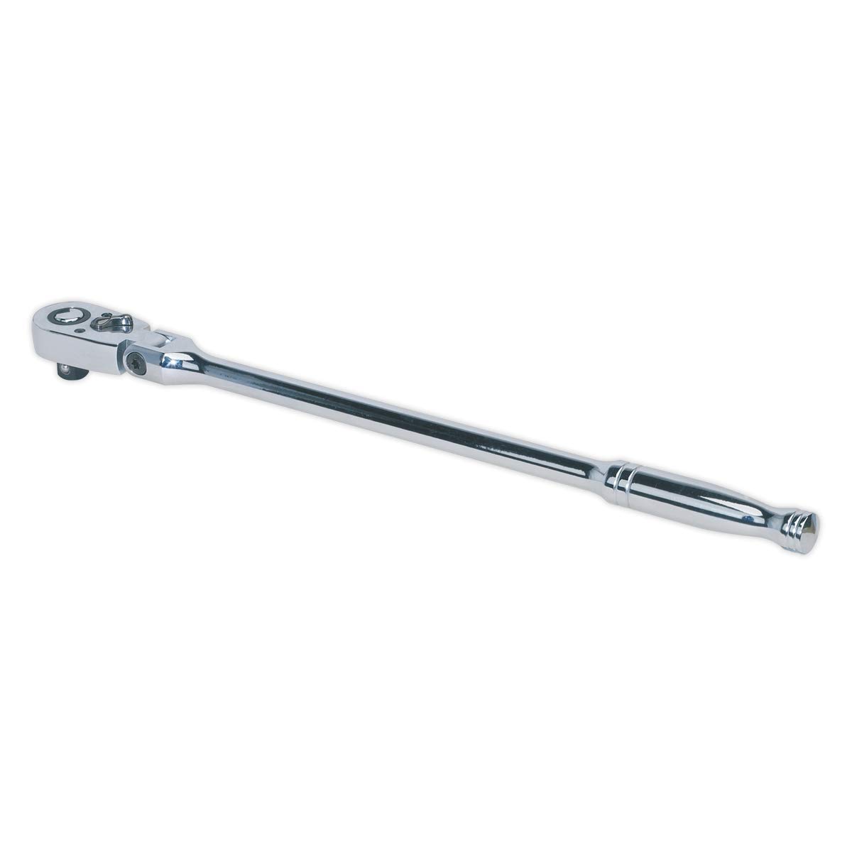Sealey Ak662F Ratchet Wrench Flexi-Head 445Mm 1/2Sq Drive Pear-Head Flip Reverse