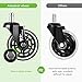 amzdeal Office Chair Caster Wheels (Set of 5) 10mm/3