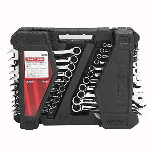 CRAFTSMAN 52 WRENCH SET COMBINATION METRIC AND SAE Pricepulse