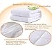 Decroom White Comforter,Down Alternative Quilted Duvet Insert,Moisture-Wicking Treament,Light Weight and Soft for All Season Twin Size