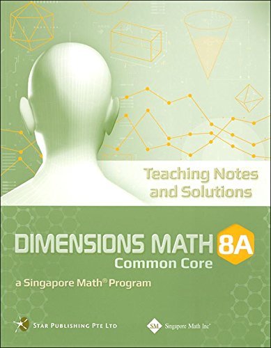Librarika: Dimensions Math 8A Teaching Notes & Solutions (Common Core)