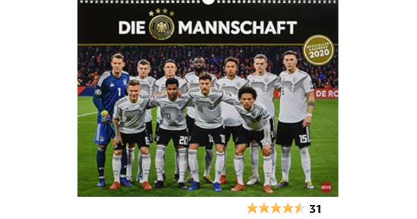 Dfb Posterkalender Kalender 2020 9783840167003 Amazon Com Books