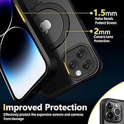 Cyberowl for iPhone 13 Pro Case - Magnetic Stand
