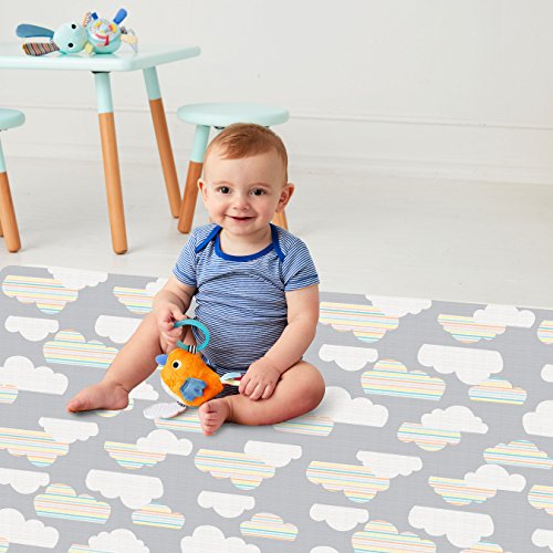 Skip Hop Foam Baby Play Mat Reversible Foam Floor Mat, 86" x 52