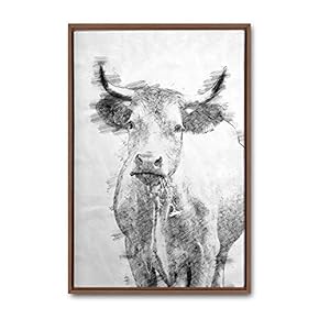 Framed Canvas Wall Art Animals, Flowers, Birds Canvas Prints Home Artwork Decoration for Living Room, Bedroom - 16x24 inches