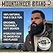 Mountaineer Brand Natural Beard Balm with Appalachia Scent | Scents Inspired by Nature | Beard Butter for Men | Leave in Condidtioner | Hydrates, Softens and Tames | Made in West Virginia | 2oz