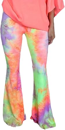 tie dye bell bottoms