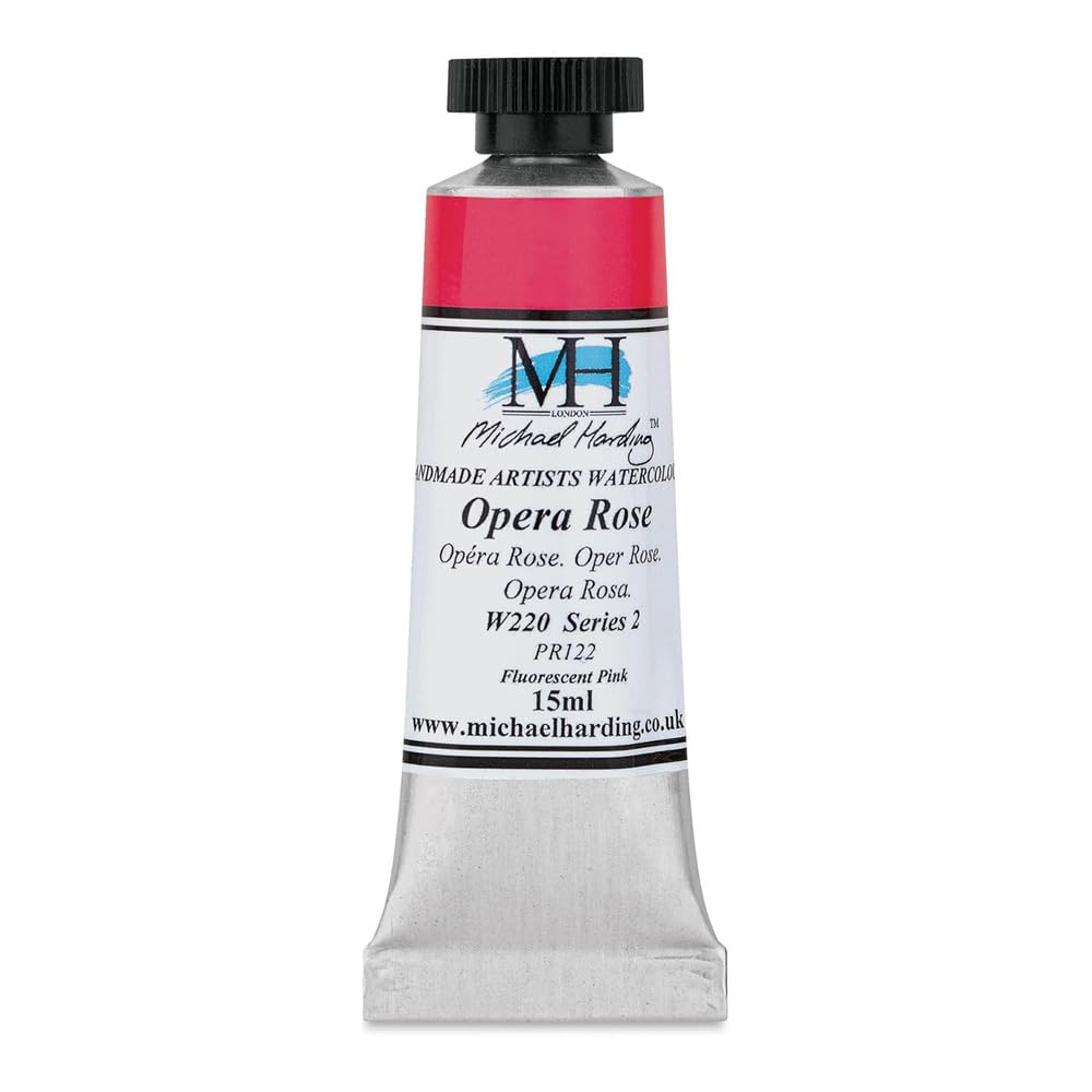 Photo 1 of Michael Harding Professional Watercolors - 15ml Tubes (Opera Rose)