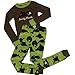 Lazy One Boys' Bearly Awake Long Sleeve s PJ Set