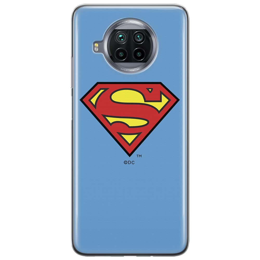 ERT GROUP mobile phone case for Xiaomi REDMI NOTE 9T original and officially Licensed DC pattern Superman 002 optimally adapted to the shape of the mobile phone, case made of TPU