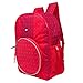 LEGO Classic Red Brick Backpack - Lego Backpack With Zippered Front Pocket (Red)