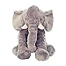 Misslight Elephant Cushion Cute Stuffed Animal Cushion Plush Soft Toys (Grey)