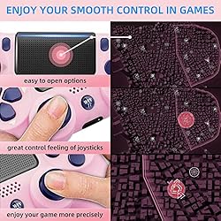Wiv77 Pink Wireless Controller Compatible with
