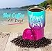Large Mama Bear Travel Tumbler | Temperature-Regulated | Stainless Steel Insulated Metal Cup | Pink Purple Teal | Purple Lid | Women, Mom Life, Birthday, Mother's Day