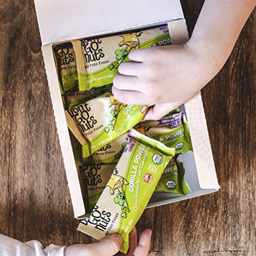 DON’T GO NUTS NUT-FREE ORGANIC CHEWY GRANOLA BARS, CHOCOLATE CHIP, 12 COUNT, NON GMO, GLUTEN FREE