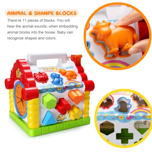 Toys for 1 2 3 Year Old Boy Girl Funny House Educational Infant Baby