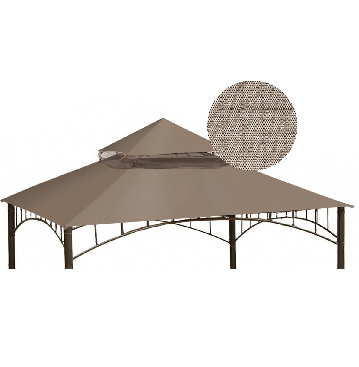 Photo 1 of Ontheway Replacement Canopy roof, Model L-GZ136PST for Target Madaga Gazebo