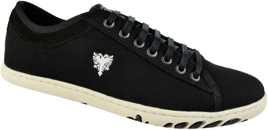 sapatenis cavalera couro preto