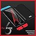 iPhone 6/6s case, GKK Double Dip [Hybrid Hard PC] Full Coverage Case for iPhone 6 6S (4.7 Inch) with Tempered Glass Protector (Blue-Black-Red)