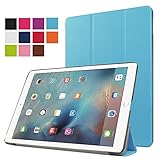 iPad Pro 9.7 Case - Vangoog Smart Case Cover with Trifold Stand for Apple iPad Pro 9.7 Inch 2016 Release Tablet (Built-in magnet for sleep / wake feature),Blue