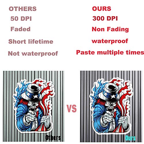 Horror Movie Characters Stickers|50PCS|Vinyl Waterproof Stickers for Laptop,Skateboard,Water Bottles,Computer,Bumper,Phone,Car Classic Movie Stickers and Decals,Adults Kids Teens for Sticker - Image 6